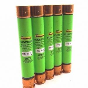 5 NEW BUSSMANN FRS-R-15 FUSES FRSR15