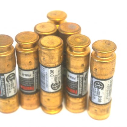 8 NEW BUSSMANN FUSETRON FRN-R-10 FUSES FRNR10
