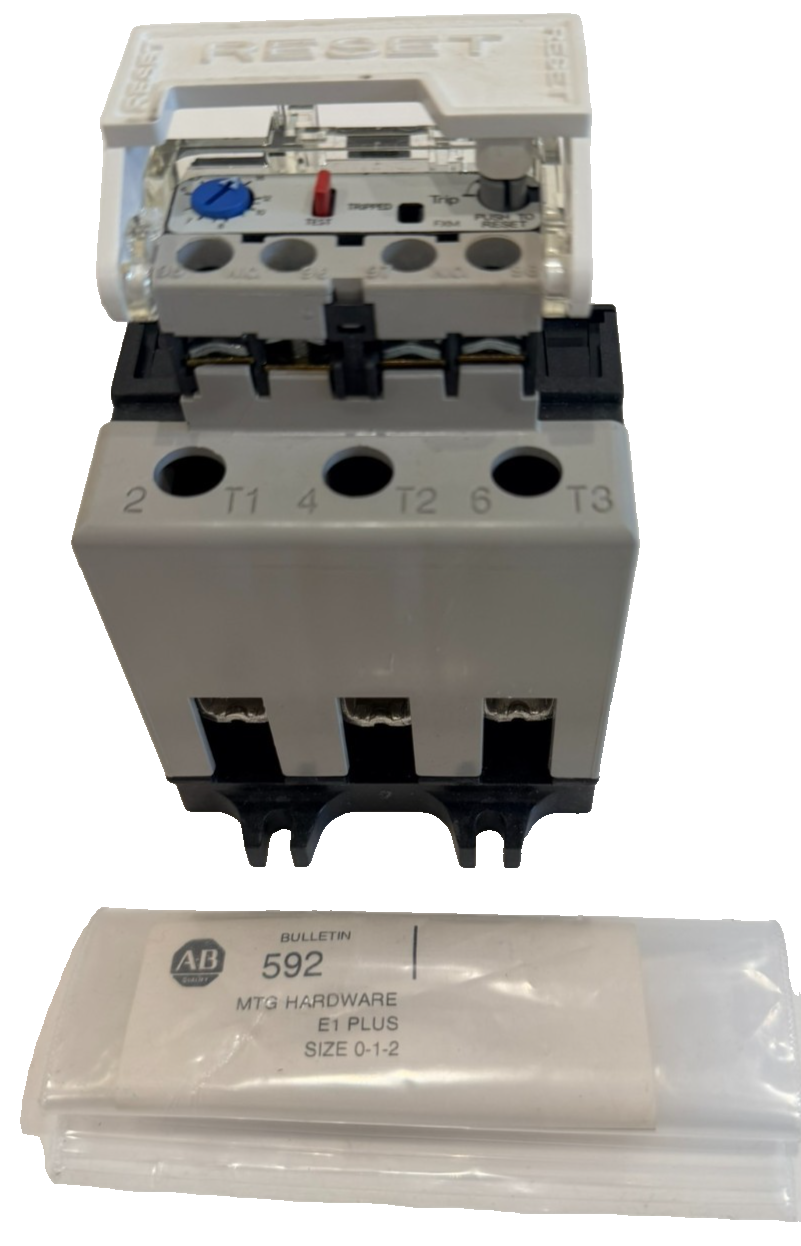ALLEN BRADLEY 592-A2GC OVERLOAD RELAY SER.A 592A2GC NEW, SURPLUS