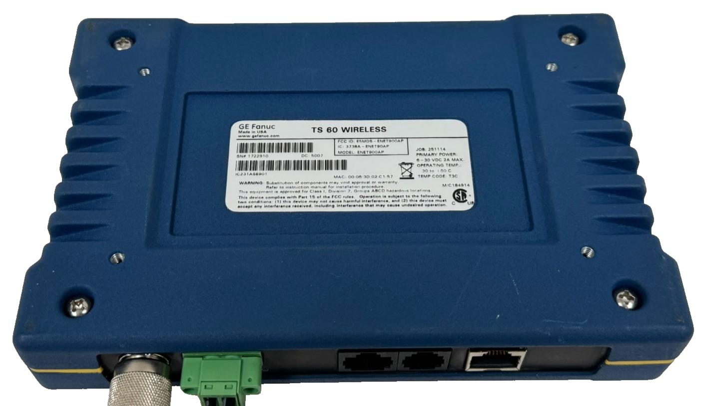 GE FANUC MDS IC231ASE901 TS 60 WIRELESS ACCESS POINT / REMOTE DUAL GATEWAY - Image 5