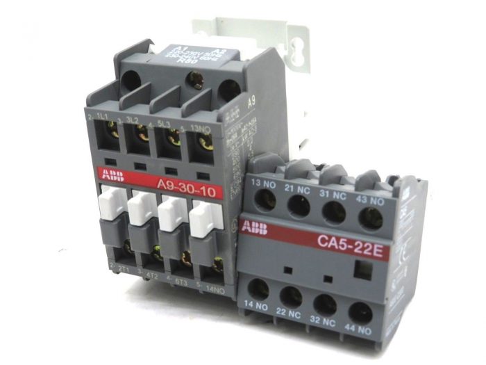 NEW ABB CA5-22E CONTACT BLOCK CA522E , A9-30-10 - Image 3