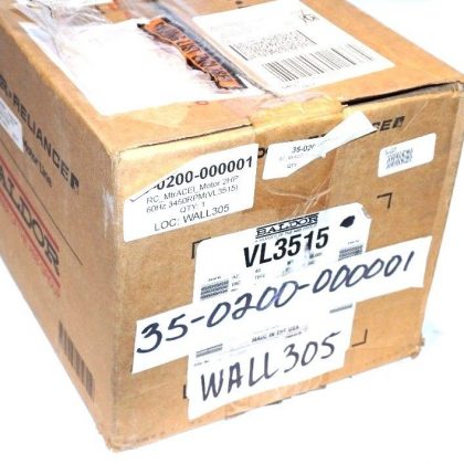 NEW BALDOR VL3515 ELECTRIC MOTOR RPM 3450 HP 2