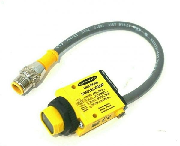 NEW BANNER ENGINEERING SM312LVQDP MINI BEAM SENSOR