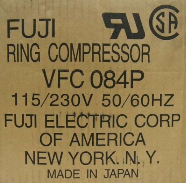 NEW FUJI VFC084P-5T RING COMPRESSOR VFC-084P VFC084P5T - Image 7