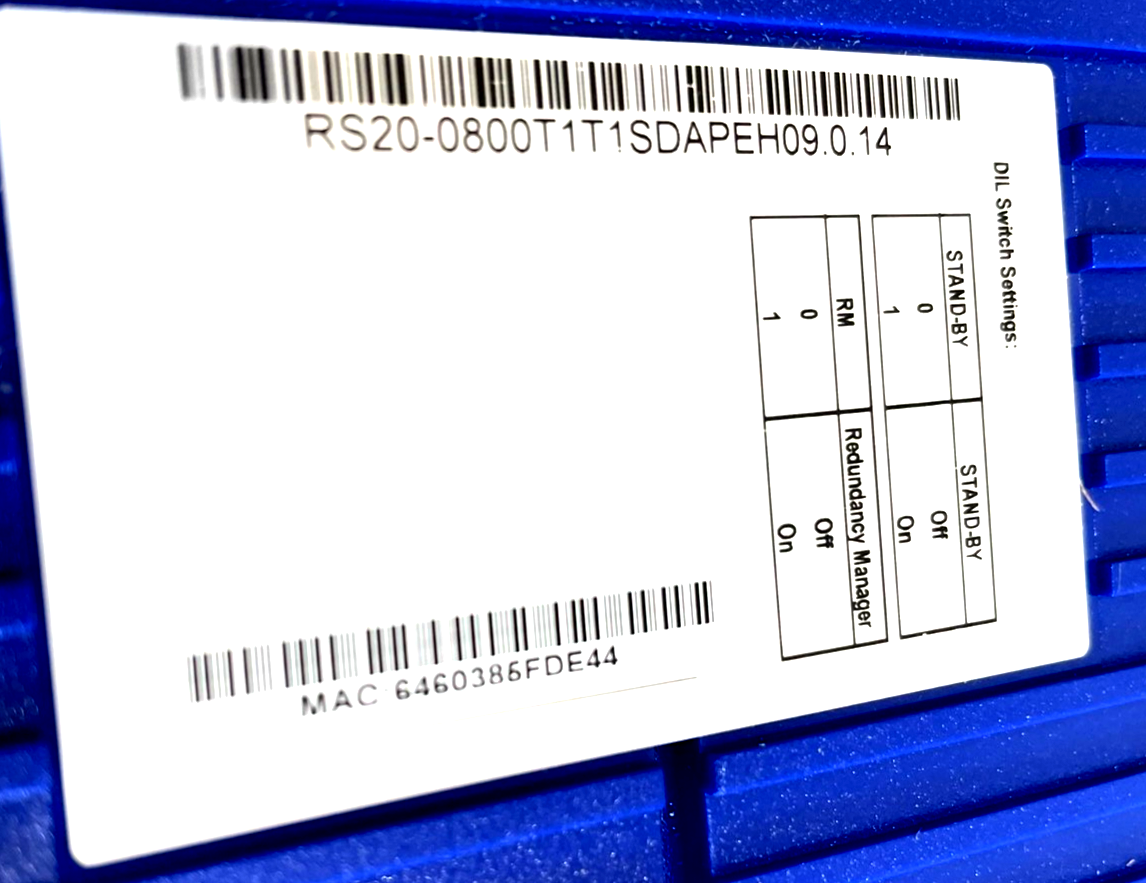 NEW HIRSCHMANN 943 434-999 ETHERNET RAIL SWITCH 943434999 - SB ...