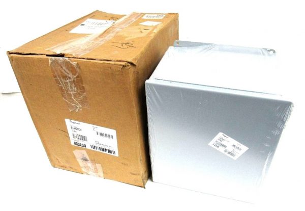 NEW LOT OF 2 HOFFMAN A14128CH WALL MOUNT ENCLOSURE 14x12x8