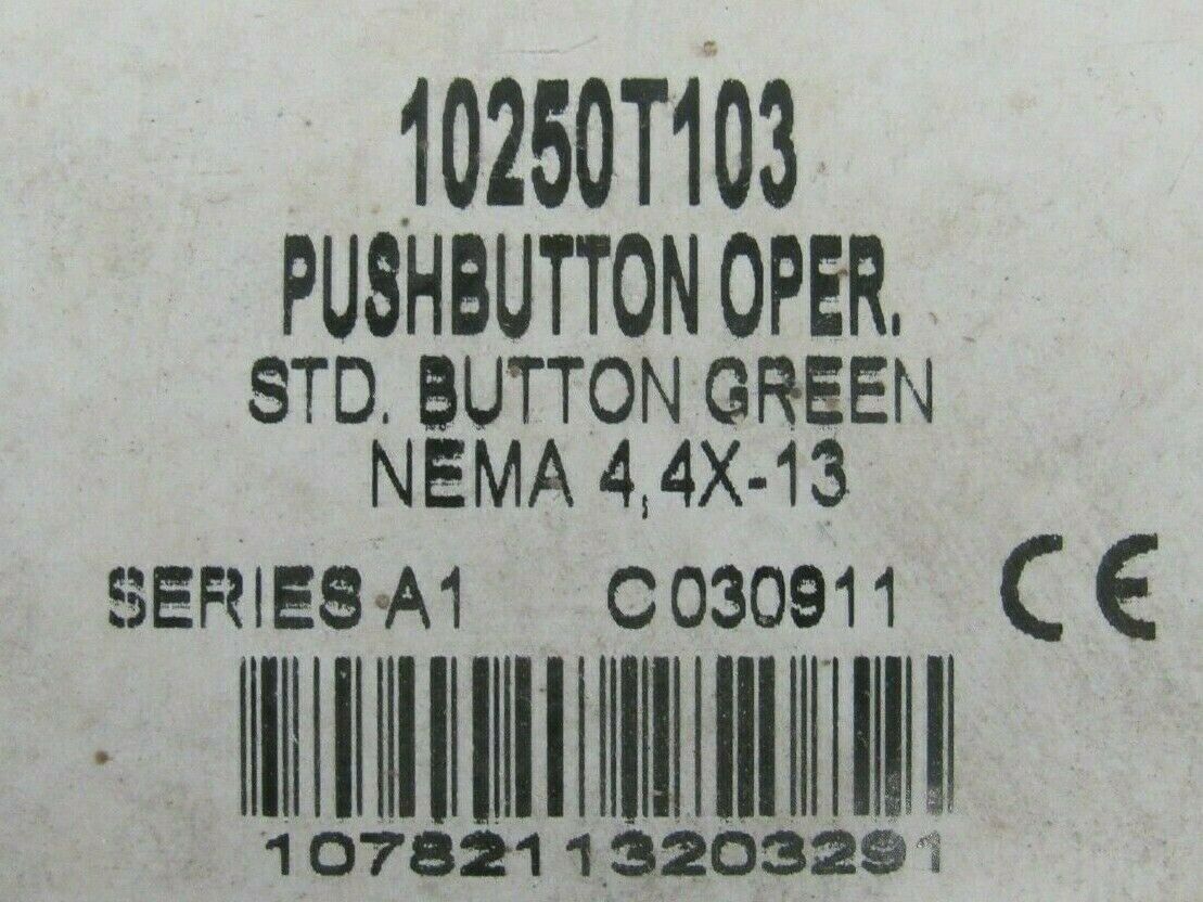NEW LOT OF 6 CUTLER HAMMER 10250T103 PUSH BUTTON GREEN SER.A1 - Image 4
