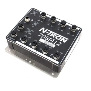 NEW N-TRON 708M12 ETHERNET SWITCH 10-30V 0.25A