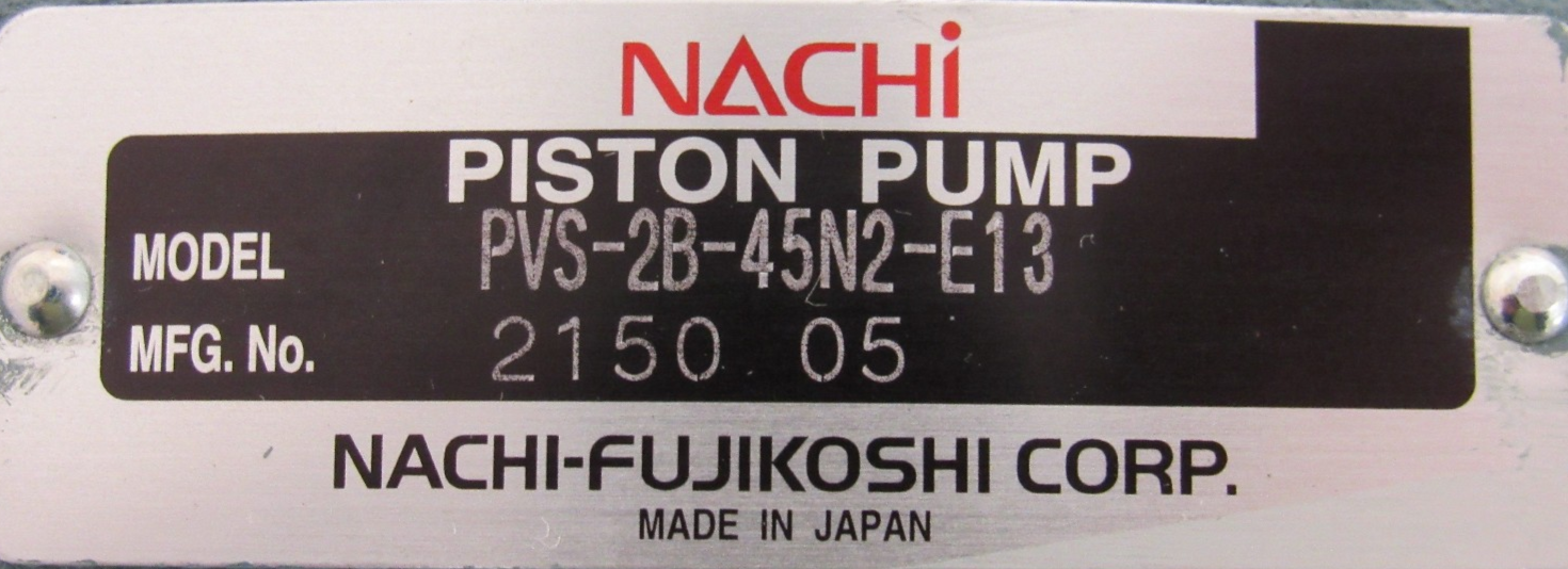NEW NACHI PVS-2B-45N2-E13 HYDRAULIC PUMP PVS2B45N2E13 - Image 6