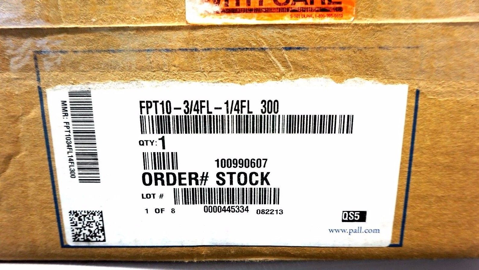 NEW PALL CORPORATION FPT10-3/4FL-1/4FL 300 FILTER FPT1034FL14FL300 - Image 3