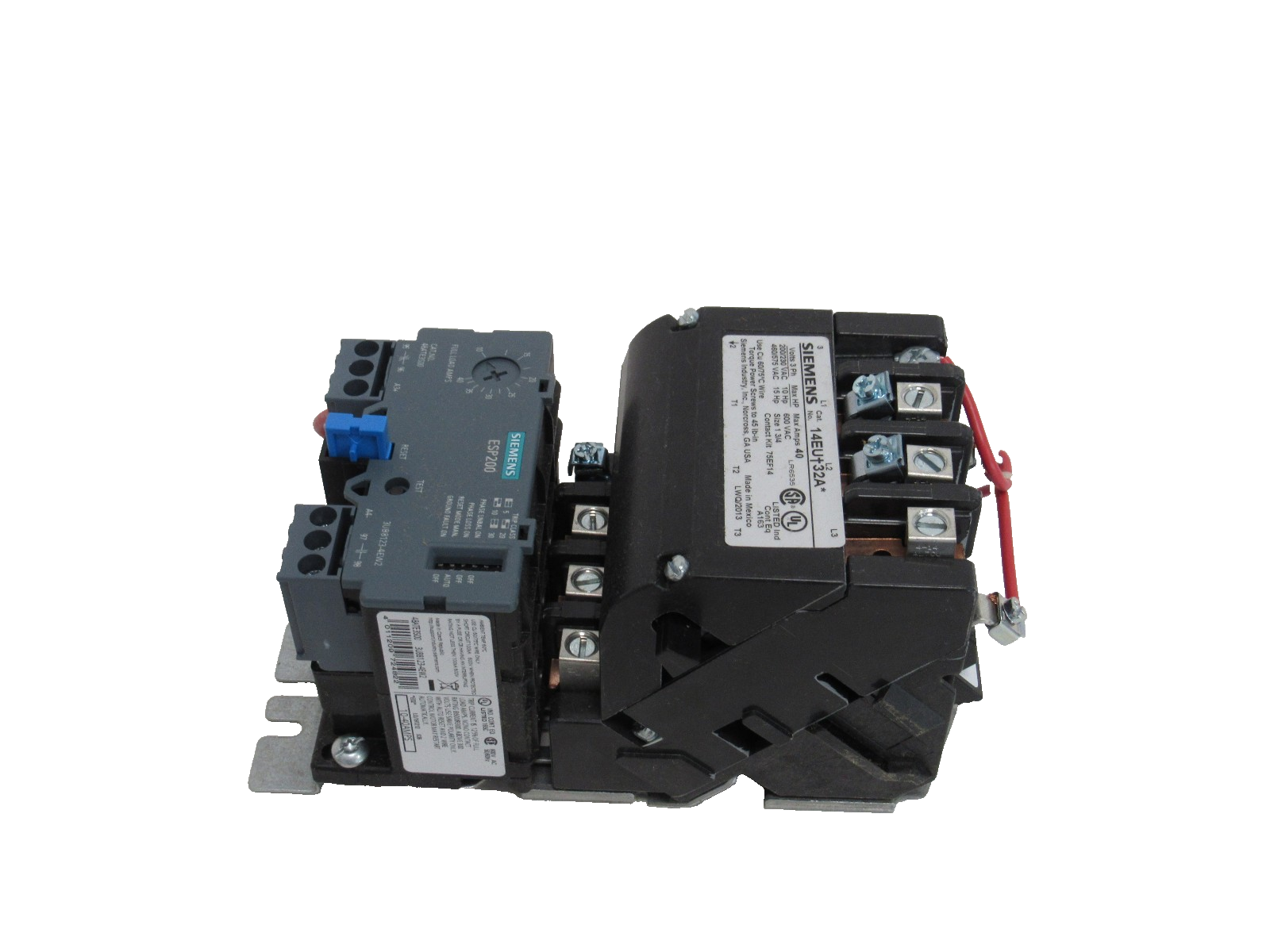 NEW SIEMENS 14EU32A MOTOR STARTER 14EU+32A - SB Industrial Supply, Inc.