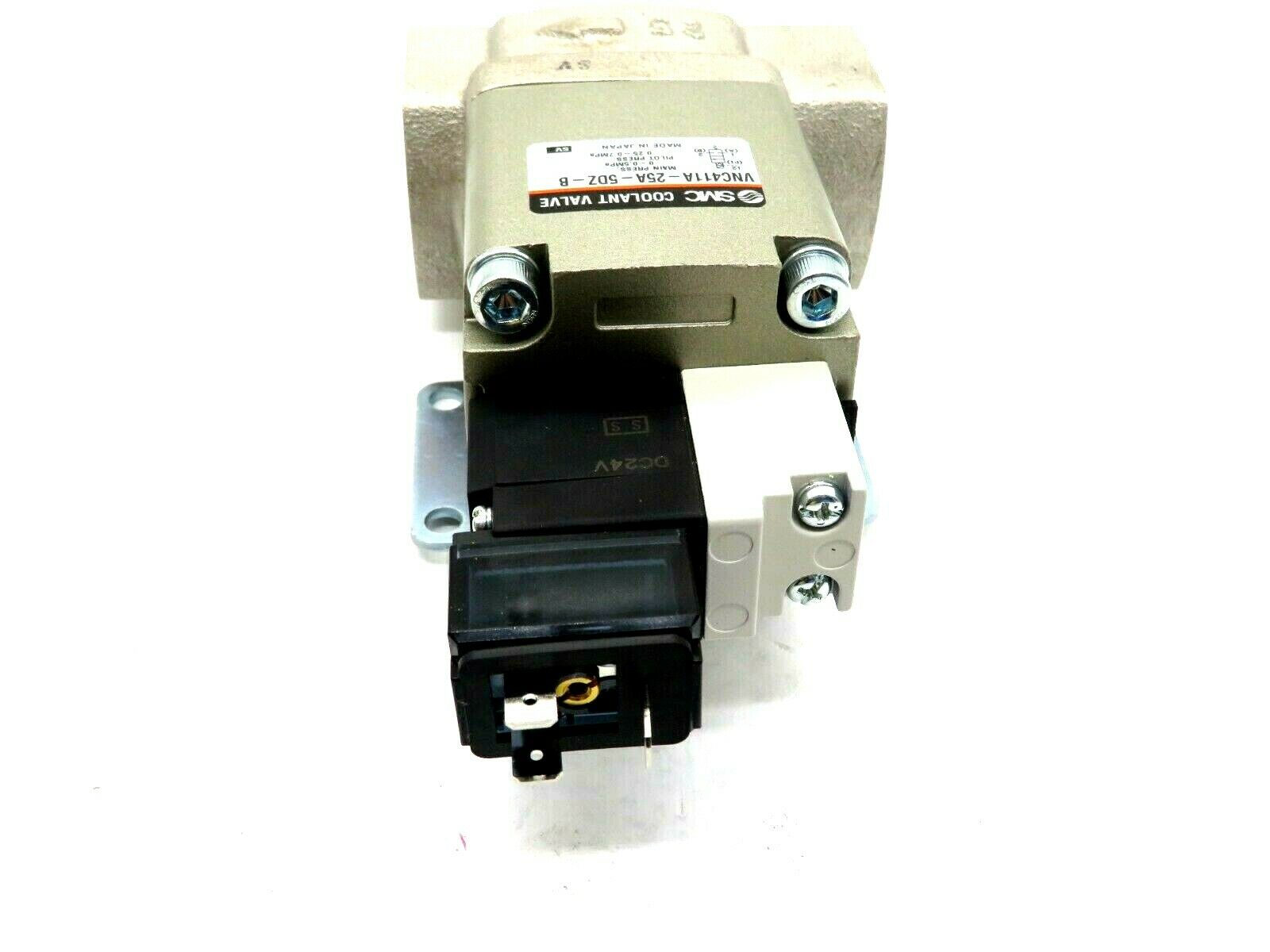 NEW SMC VNC411A-25A-5DZ-B VALVE COOLANT VNC411A25A5DZB - Image 4
