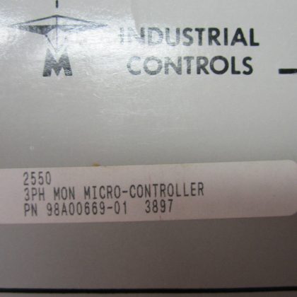 NEW TIME MARK 98A00669-01 3 PHASE MONITOR MODEL 2550 98A006901