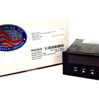 NEW UNIMEASURE INC. MCR-1-HHH-Q DISPLAY MCR1HHHQ