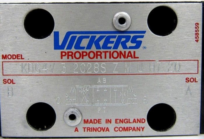 NEW VICKERS KDG4V-3-2C28S-Z-M-U-H7-20 SOLENOID VALVE KDG4V32C28SZMUH720 - Image 4