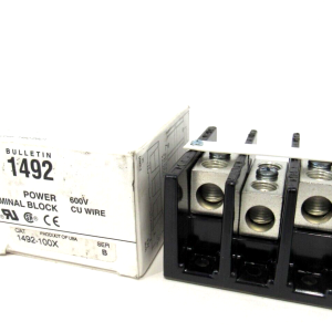 ALLEN BRADLEY 1492-100X TERMINAL BLOCK SER.B 1492100X NEW SURPLUS