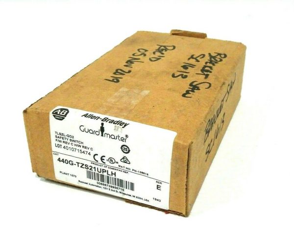 NEW ALLEN BRADLEY 440G-TZS21UPLH SAFETY SWITCH SER.E 440GTZS21UPLH