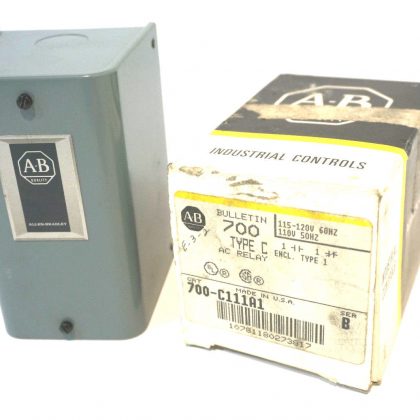 NEW ALLEN BRADLEY 700-C111A1 RELAY SER. B 700C111A1