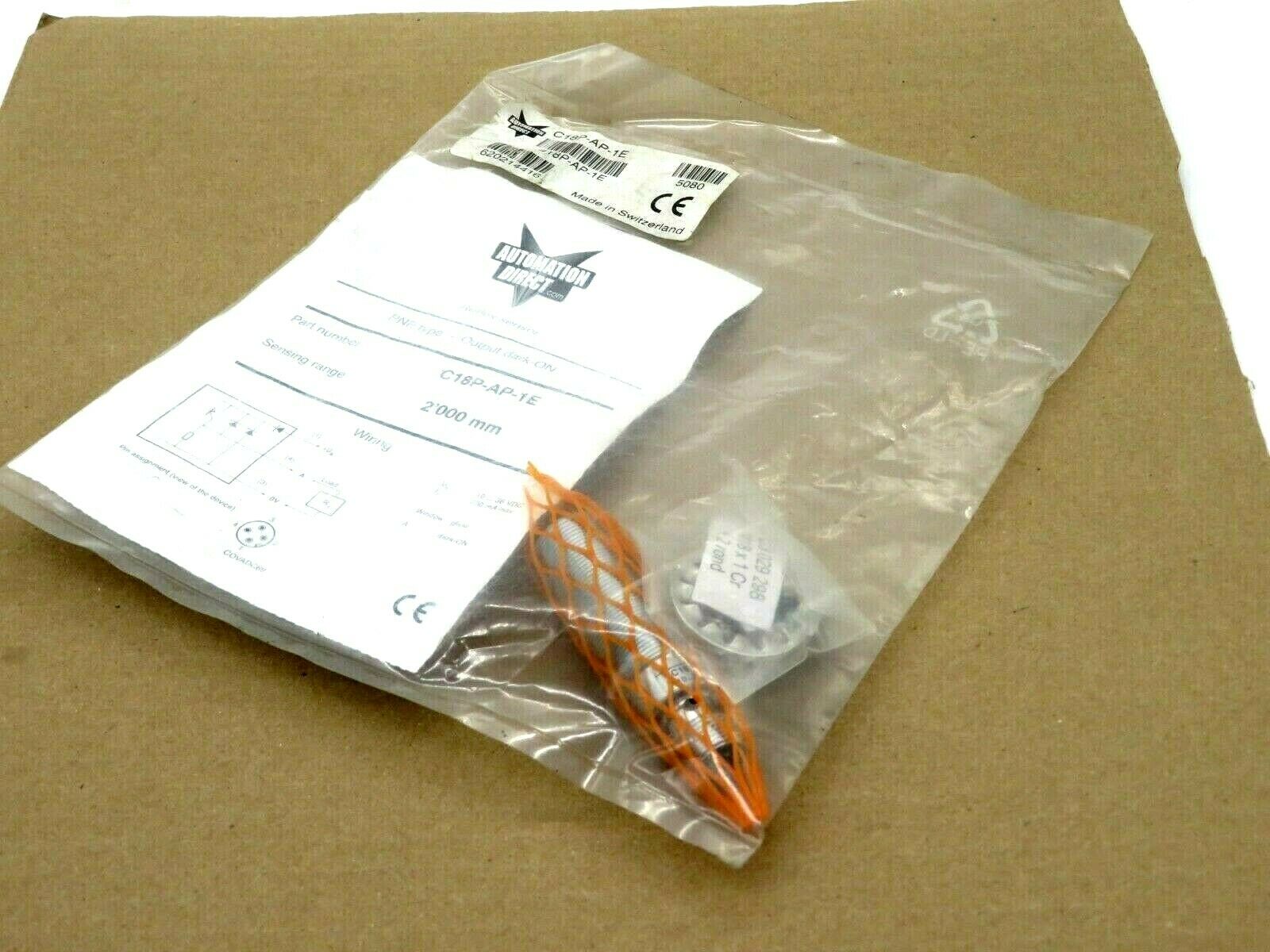 NEW AUTOMATION DIRECT C18P-AP-1E PHOTOELECTRIC SENSOR C18PAP1E