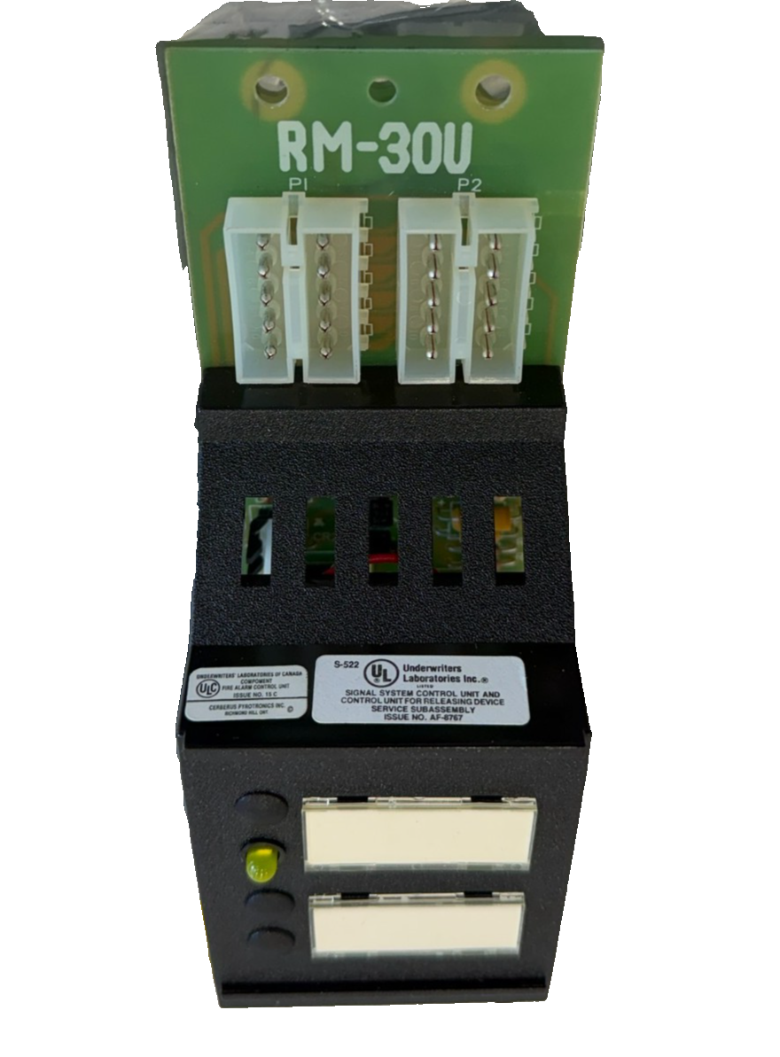 NEW CERBERUS PYROTRONICS RM-30U RELEASING DEVICE MODULE 500-884330 ...