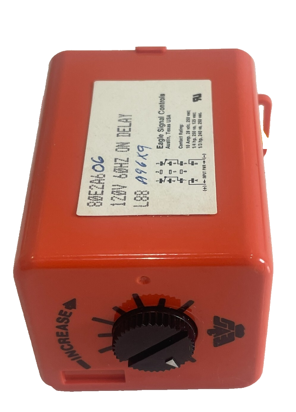 NEW DANAHER CONTROLS 80E2A606 TIME DELAY RELAY 120V 60HZ - Image 3