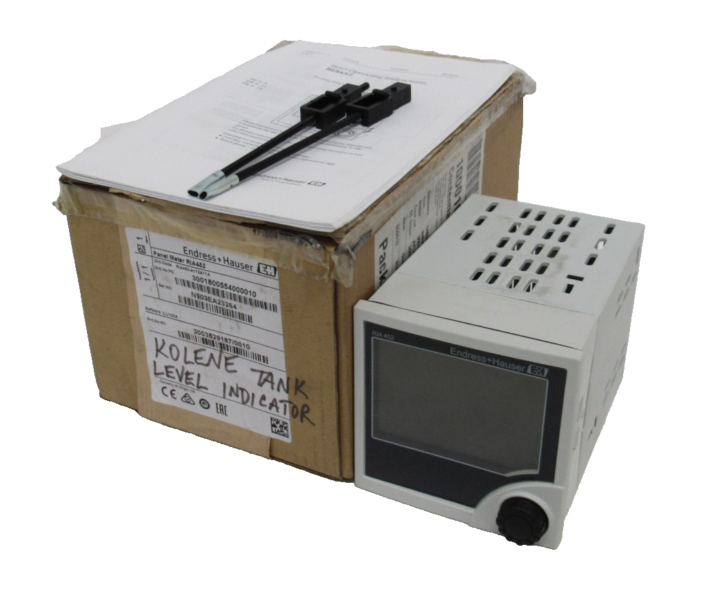 NEW ENDRESS HAUSER RIA452-A112A11A DIGITAL PROCESS METER RIA452A112A11A