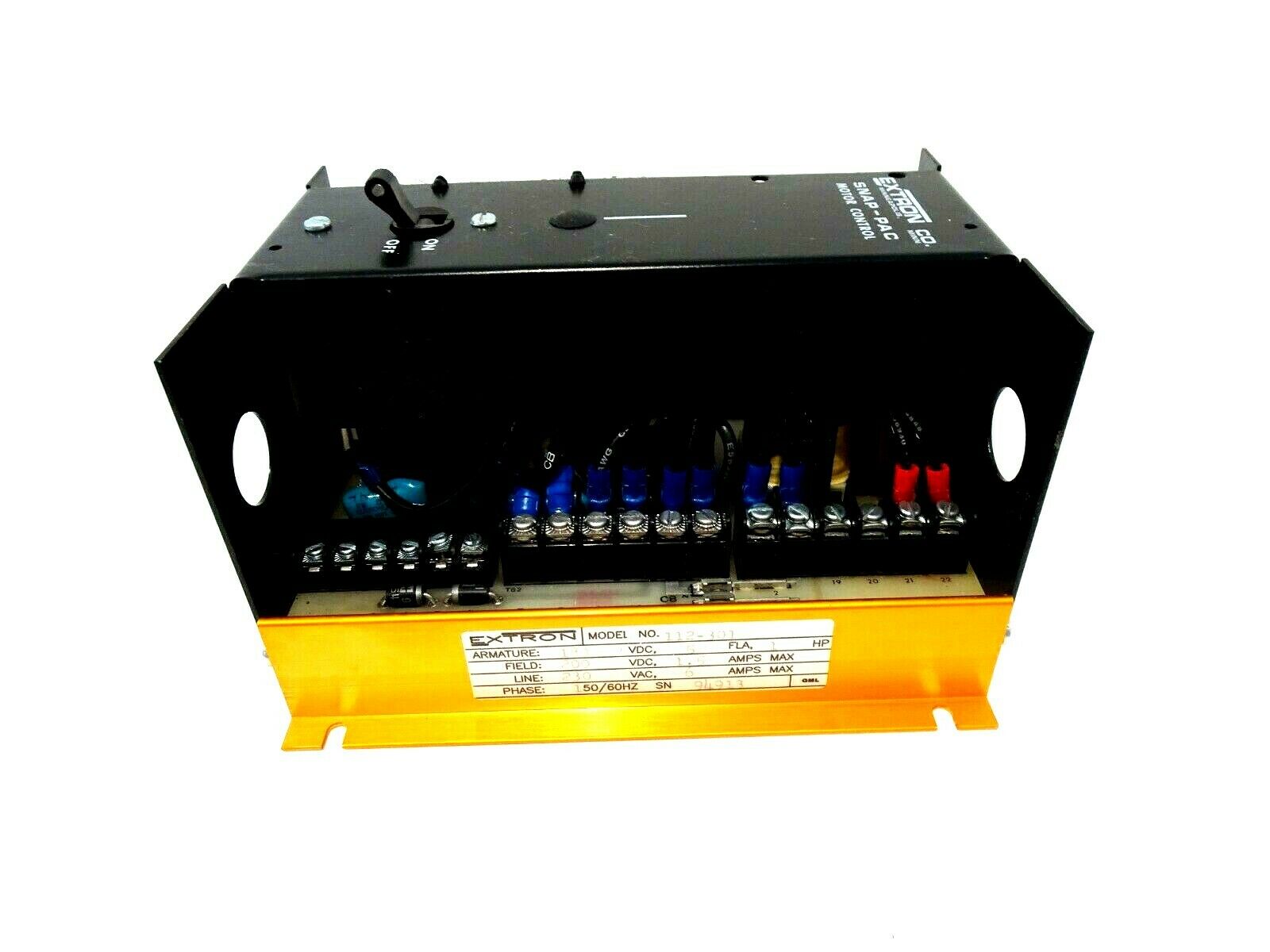 NEW EXTRON 112-301 SNAP-PAC MOTOR CONTROL 112301 - SB Industrial Supply ...