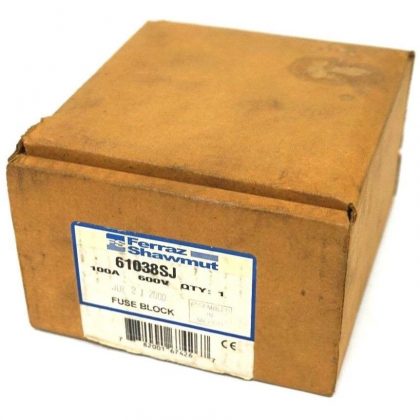 NEW FERRAZ SHAWMUT 61038SJ FUSE BLOCK