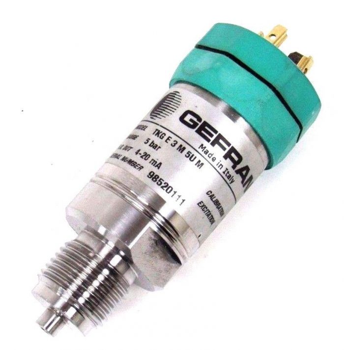 NEW GEFRAN TKGE3M5UM PRESSURE TRANSMITTER TKGE3M5UM 5 BAR SB