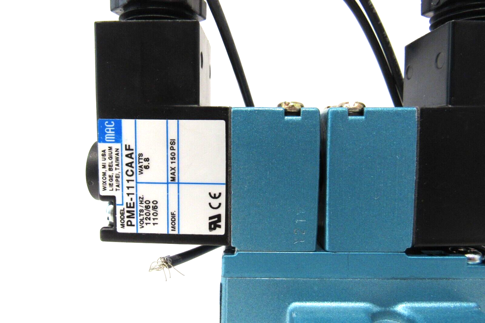 NEW MAC VALVES 922B-PM-111CAAF SOLENOID VALVE 922BPM111CAAF - Image 4