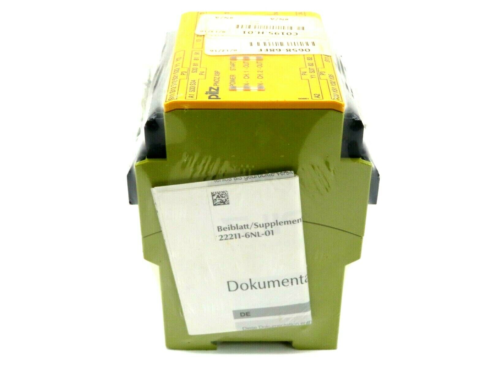 NEW PILZ PNOZ-X9P-24VDC-7N/O-2N/C-2SO SAFETY RELAY PNOZX9P24VDC7NO2NC2SO - Image 4
