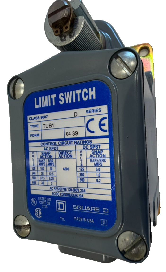 NEW SCHNEIDER ELECTRIC SQUARE D 9007TUB1 POSITION SWITCH SER.D - Image 4