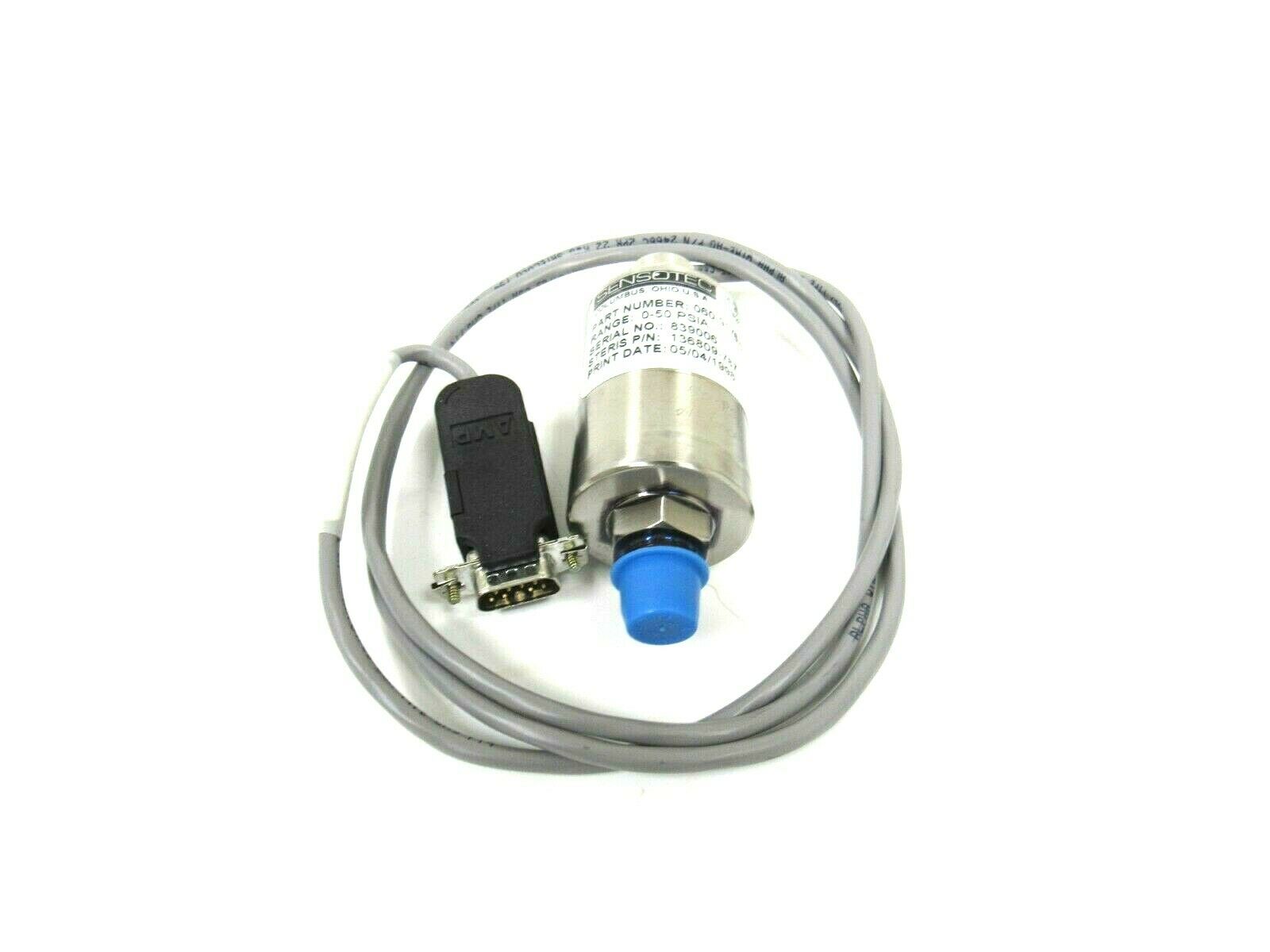 NEW SENSOTEC 060917601 PRESSURE TRANSDUCER 136809787 060917601 SB