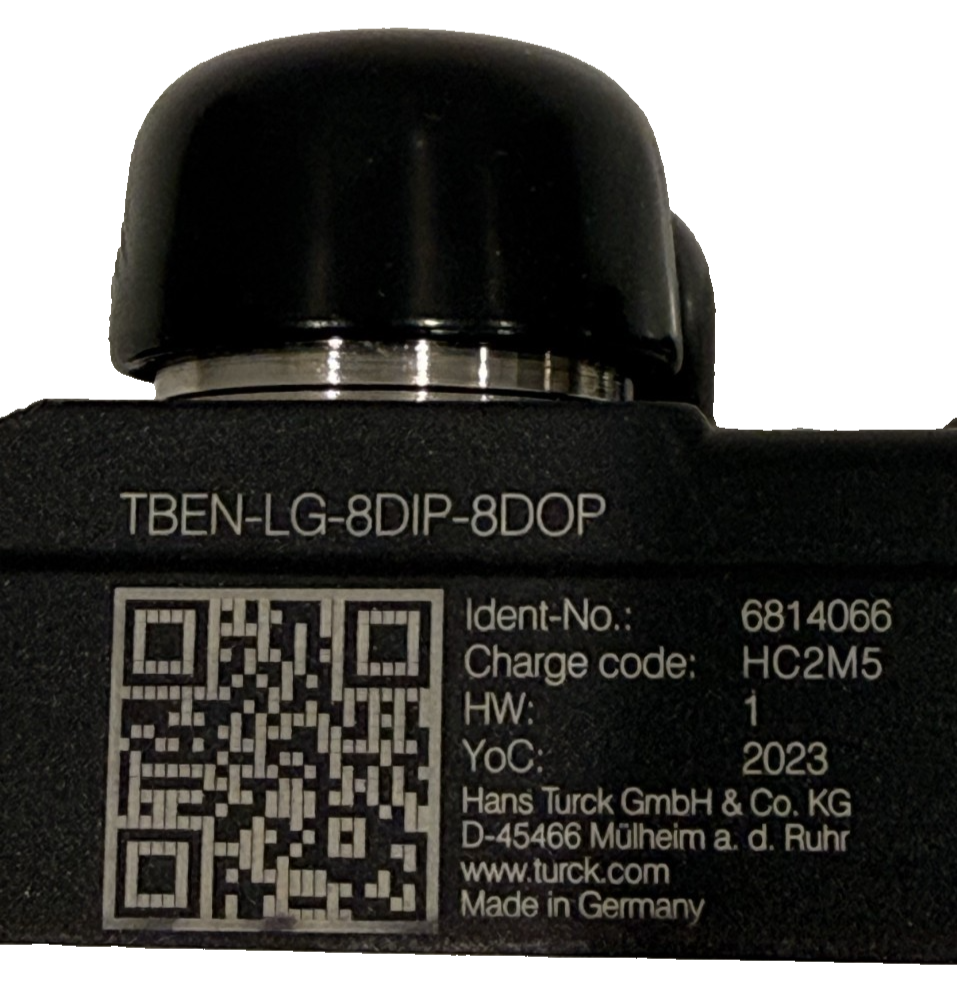 Module Tben NEW TURCK I/O MODULE TBEN-LG-8DIP-8DOP TBENLG8DIP8DOP - SB Industrial ...