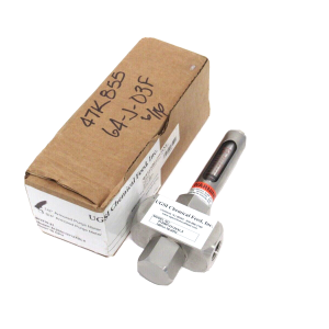 NEW UGSI CHEMICAL FEED 5120M12312XXLX ARMORED PURGE METER 1/2" 16 GPH