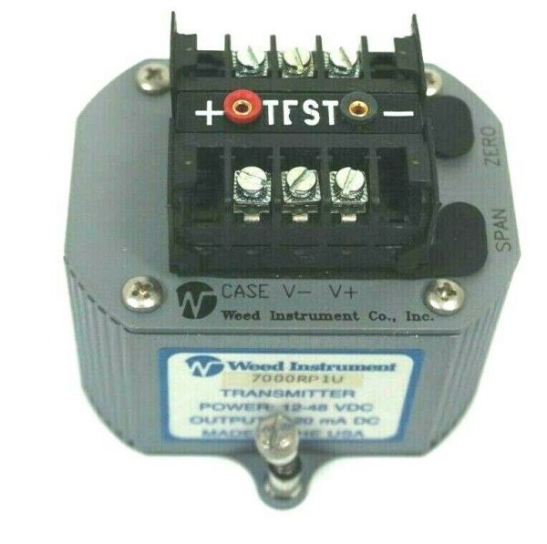 NEW WEED INSTRUMENT 7000RP1U TEMPERATURE TRANSMITTER M4084 - Image 4