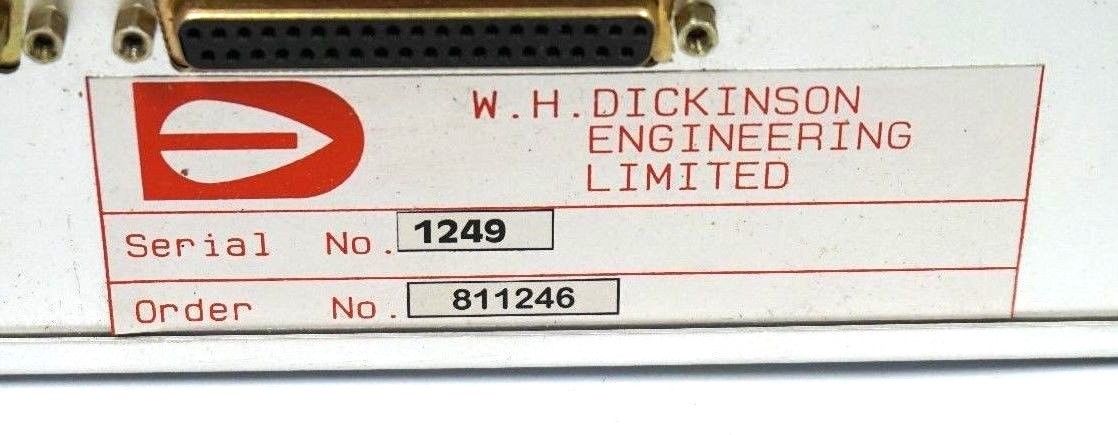 NEW W.H. DICKINSON 811246 CHECK WEIGHER CONTROLLER - Image 4