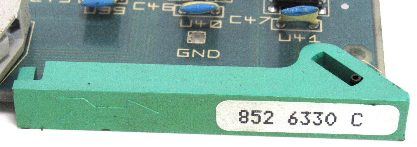 USED CHARMILLES 852-6330 CIRCUIT BOARD CT8121180 8526330C - Image 3