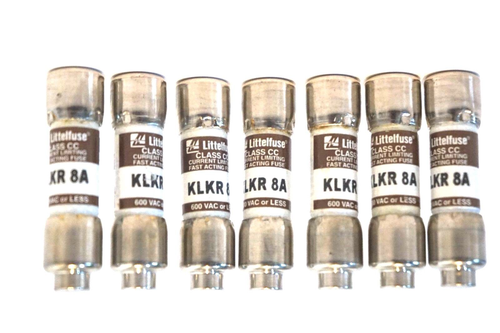 Fusible Rapide Littelfuse KLKR 5A - 5 Ampères, 600 Volts - Original, Neuf Sous Blister