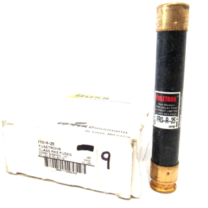 BOX OF 9 NEW BUSSMANN FRS-R-25 FUSES FRSR25