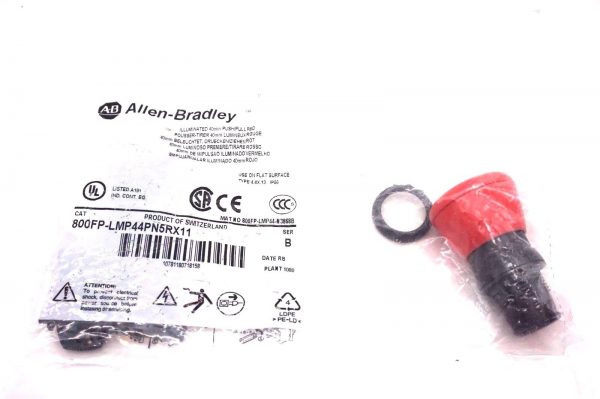 NEW ALLEN BRADLEY 800FP-LMP44PN5RX11 PUSHBUTTON SER.B 800FPLMP44PN5RX11