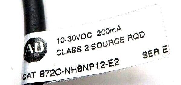 NEW ALLEN BRADLEY 872C-NH8NP12-E2 INDUCTIVE PROX SENSOR 872CNH8NP12E2 - Image 4