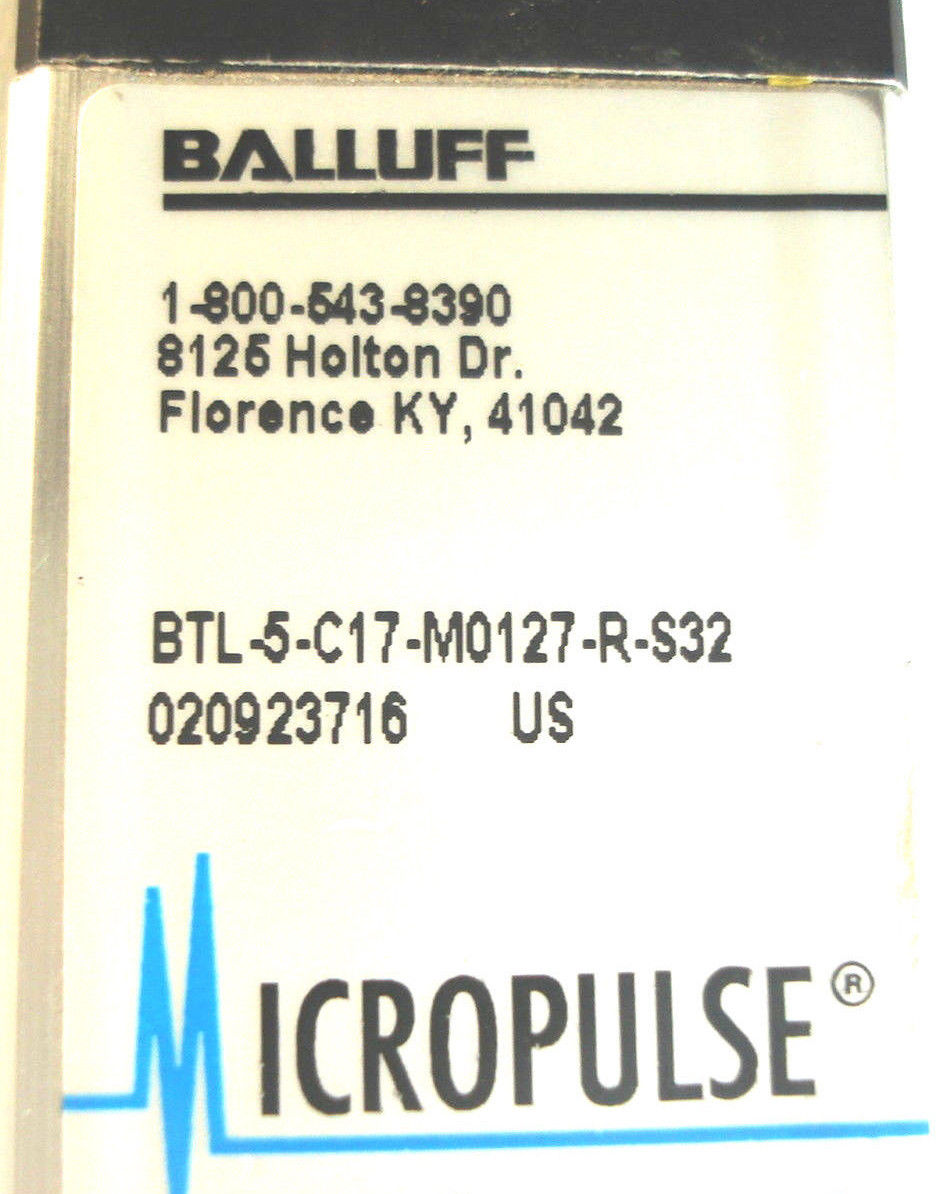 NEW BALLUFF BTL-5-C17-M0127-R-S32 MICROPULSE BTL5C17M0127RS32 - Image 3