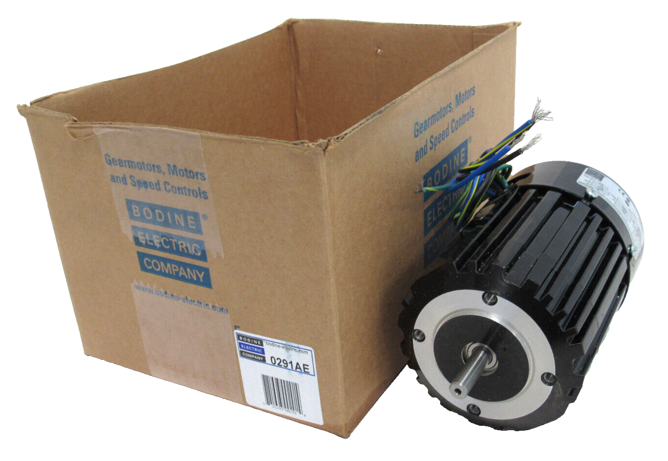 NEW BODINE ELECTRIC 34R6BFCI MOTOR 0291AE 115V 1700RPM 1/9HP