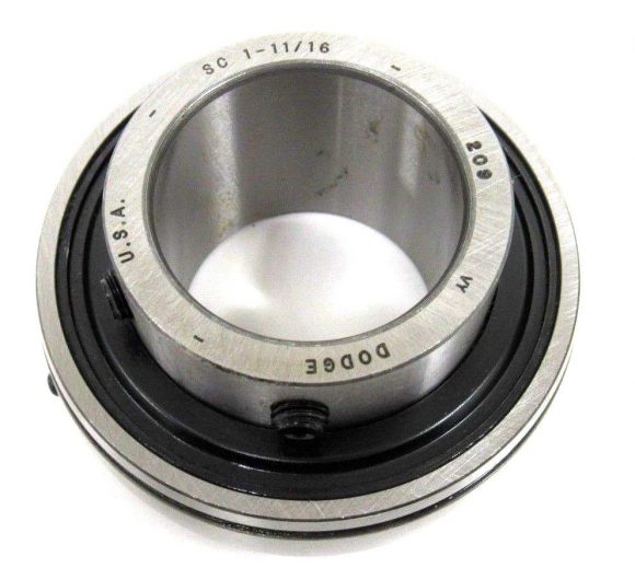 NEW DODGE 123344 SET SCREW BALL BEARING INSSC111 SIZE 209 x 111/16