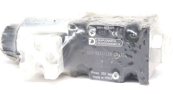 NEW DUPLOMATIC DS3-TA23/11ND24K1 HYDRAULIC VALVE DS3TA2311ND24K1 24VDC