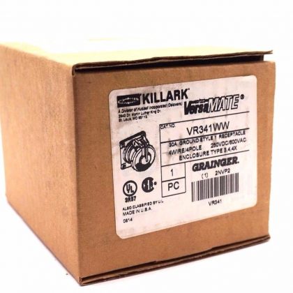 NEW KILLARK VR341WW RECEPTACLE VR341