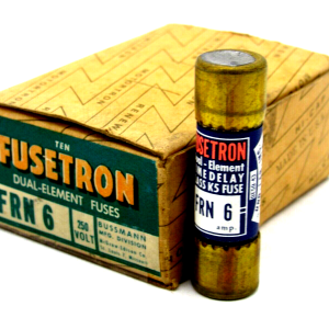 NEW LOT OF 10 FUSETRON  FRN-6 FUSE  250V FRN6
