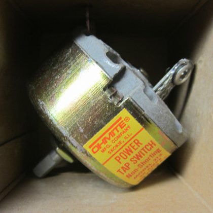 NEW OHMITE MODEL 212 POWER TAP SWITCH