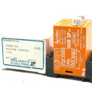 NEW RELIANCE ELECTRIC SYRELEC CORP 69330-3A VOLTAGE CONTROL 110A DURSP74 693303A